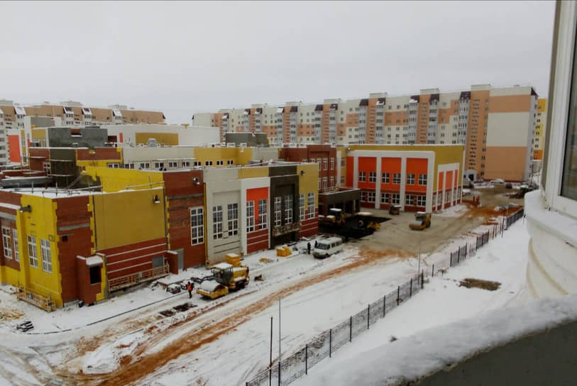 Школа «Аврора» была построена в 2020 году после жалоб жителей на нехватку учебных заведений