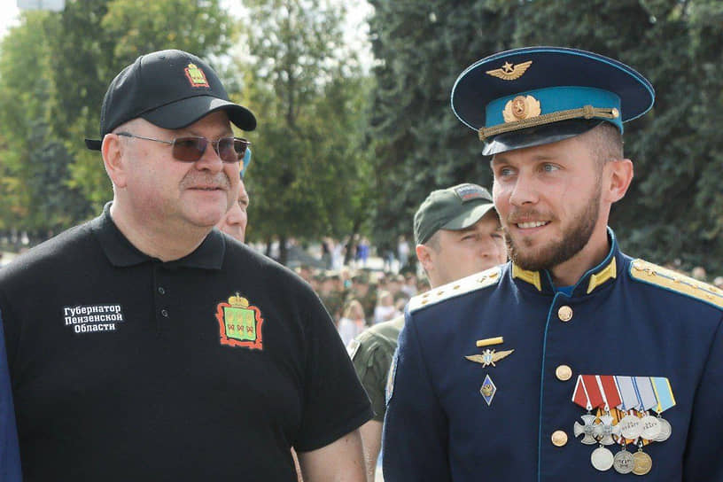Пензенский губернатор Олег Мельниченко лично курировал Артема Николаева в рамках программы «Время Героев»