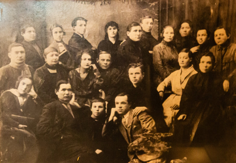 Коллектив Башкирского драматического театра в 1925-1926 году