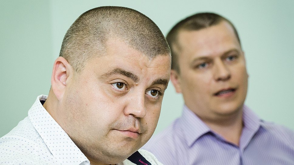 Генеральный директор «СВК Стандарт» Сергей Полухин (слева) и директор по персоналу "Техпромлит" Евгений Яковлев. 