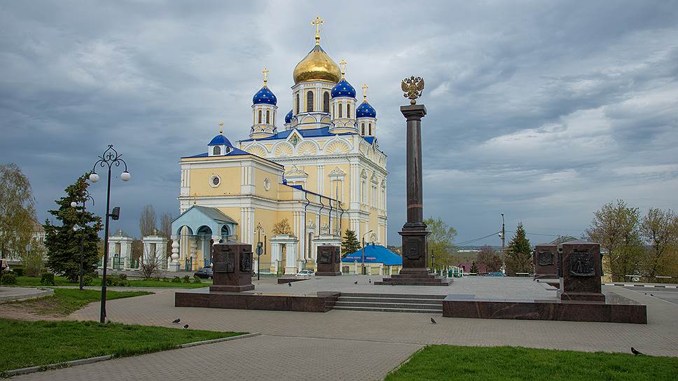 Город Елец.  Кафедральный собор Вознесения Господня (Вознесенский собор).