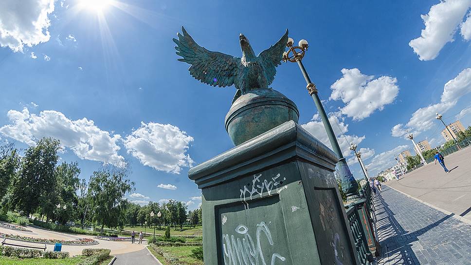 Виды Орла. Александровский мост.