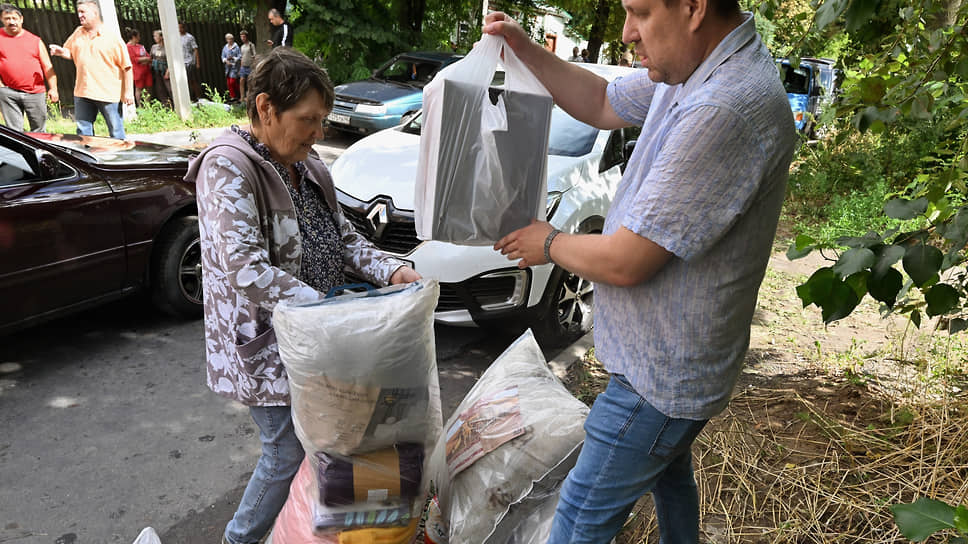 Сбор гуманитарной помощи в НКО "Домик добрых дел" для эвакуированных жителей приграничных районов Курской области, пострадавших от обстрела