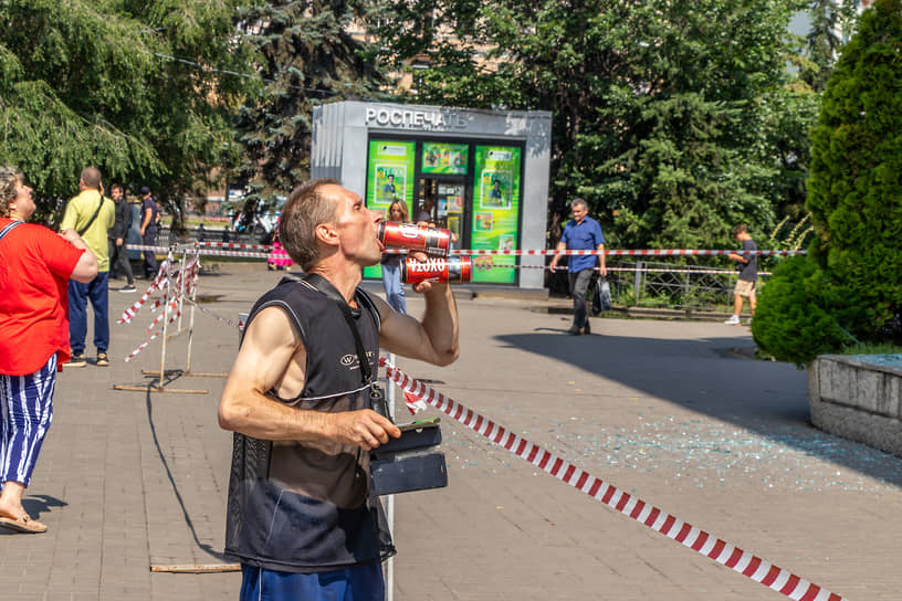 Последствия атаки БПЛА на Воронеж 15 июля