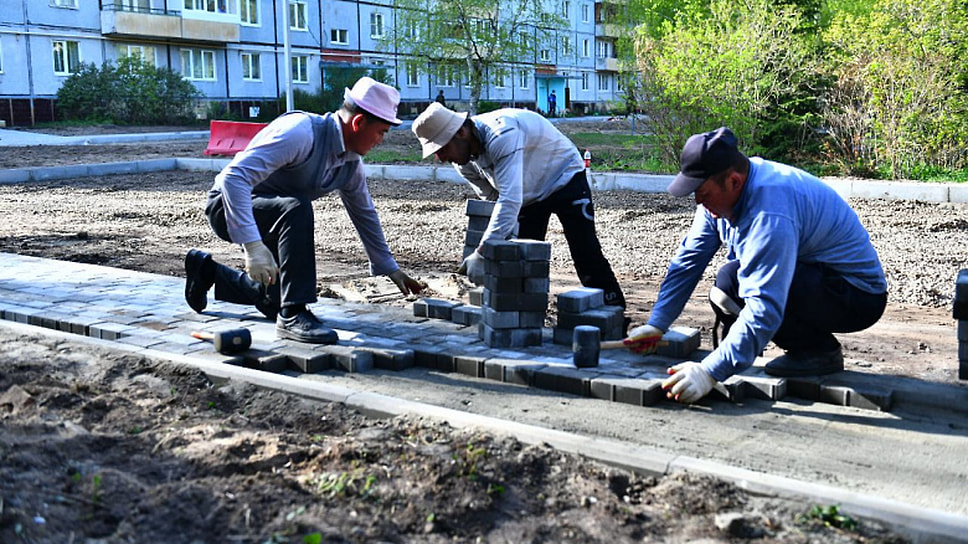Ремонт двора в Ярославле 