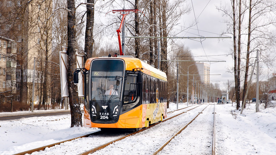 Новый трамвай в Ярославле