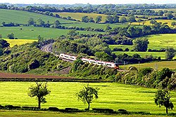 Италия внесла свой вклад в развитие ВСМ разработкой поезда Pendolino 