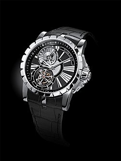 Roger Dubuis, Excalibur  Millesime Pierced Flying  Tourbillon 