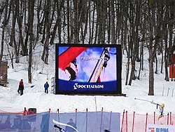 "Ростелеком" впервые обеспечил трансляцию с олимпийских трасс в Красной Поляне на тестовых соревнованиях