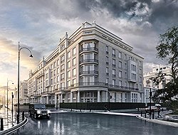 KnightsBridge Private park: единственный в столице дом, который полностью возводится из кирпича