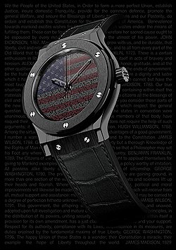 Hublot Lyberty Bang — сто экземпляров американского флага