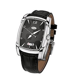 Модель Parmigiani Kalpa MJF 2011 создана специально для легендарного джазового фестиваля. Часы вдохновлены афишей, сделанной Франсисом Бодевеном: рисунок циферблата повторяет близкую художнику абстрактную графику. Механические часы с калибром PF 331 и автоподзаводом Kalpa Grande выполнены в двух вариантах — с посеребренным и графитовым циферблатом