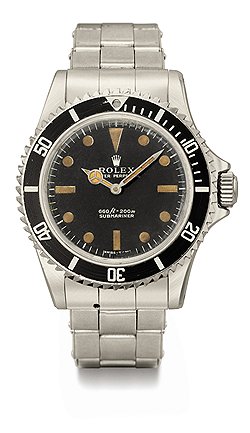 Rolex Submariner 5513: эти часы носил Роджер Мур в фильме "Живи и дай умереть", 1973. Были проданы в 2011-м за рекордные $243 тыс.