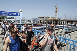 Аэро- и железнодорожный вокзалы к приему иностранцев уже готовы