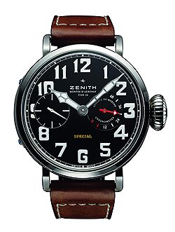 Zenith, Pilot Montre d`Aeronef Type 20, 2012: хронограф и часы с запасом хода  