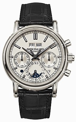 Patek Philippe, сплит-хронограф с вечным календарем, Ref. 5204, 2012 