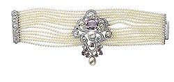 Cartier, браслет в индийском стиле из коллекции Biennale des Antiquaires, 2008 