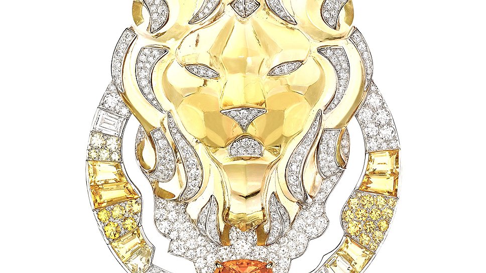 Chanel, броши из коллекции Sous le Signe du Lion, 2013