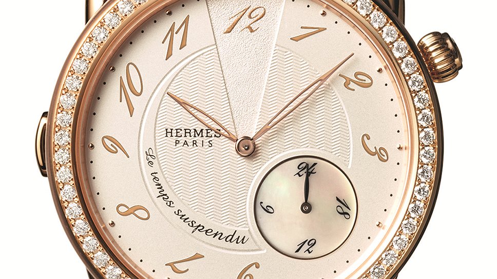 Hermes, часы Arceau Le Temps Suspendu 38 mm, 2013  