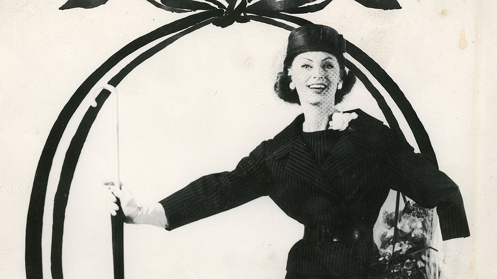 Афиша легендарных московских показов Christian Dior, прошедших в июне 1959 года 