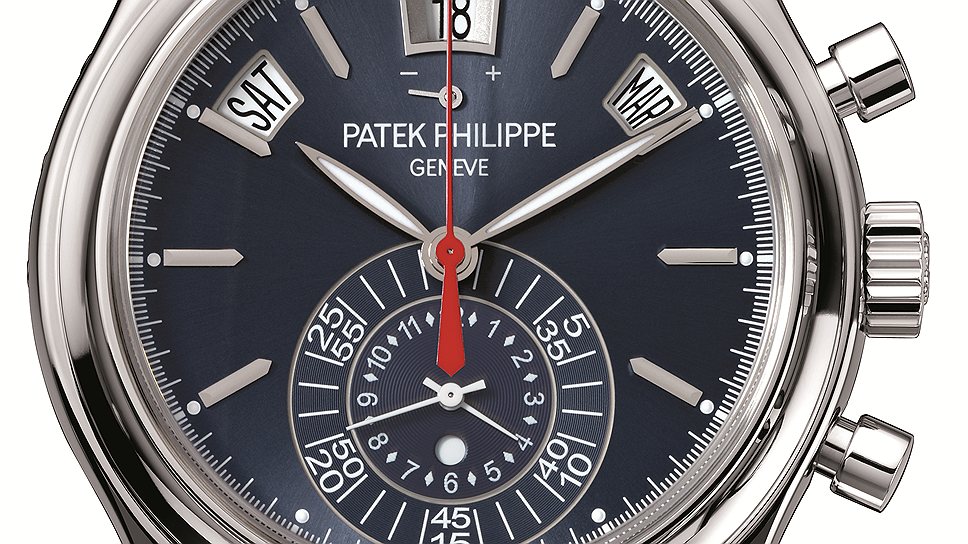 Patek Philippe, Annual Calendar Chronograph Ref. 5960G, 2013: часы, сделанные специально к открытию магазина марки в Столешниковом переулке. Корпус — из белого золота, укомплектованный механическим калибром CH 28-520 IRM QA 24 H с автоматическим заводом. Функции: часы, минуты, секунды, дата, месяц, запас хода, "день-ночь". Ограниченная серия 100 экземпляров, предназначенная только для продажи в России