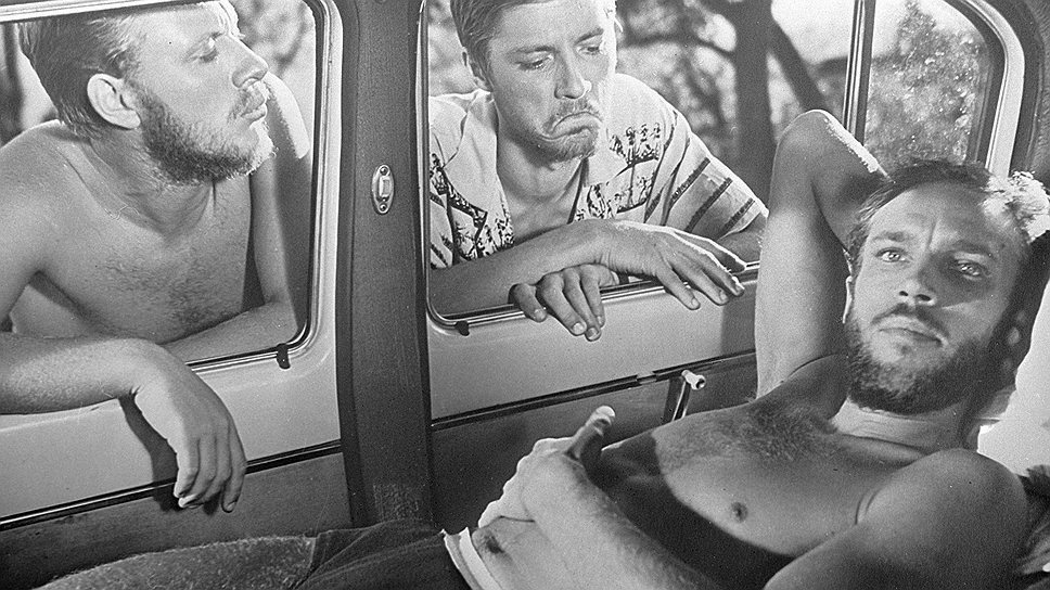 Андрей Миронов, Евгений Жариков и Геннадий Нилов, "Три плюс два", 1963  