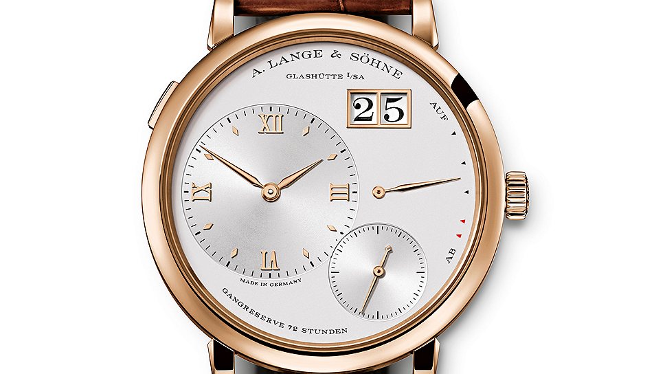 A. Lange & Sohne, часы Lange 1, посвященные Дрезденской опере