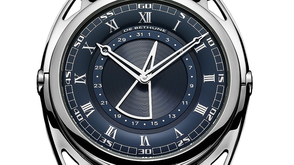 De Bethune, DB27 Titan Hawk, 2013: "синяя" вариация, созданная специально для русского рынка. Модель оснащена саморегулирующимся заводным барабаном, кремниево-платиновым балансом с плоской зажимной дугой, системой тройной противоударной защиты и фирменными для марки подвижными ушками для крепления ремешка. Корпус выполнен из легкого титана, его диаметр составляет 43 мм, характерная особенность конструкции — оригинальная заводная коронка, расположенная над "12 часами". Внутри DB27 Titan Hawk установлен мануфактурный механизм S233 с автоматическим заводом, запасом хода в шесть дней, с частотой баланса 28 800 полуколебаний в час. Лимитированная серия десять экземпляров 
