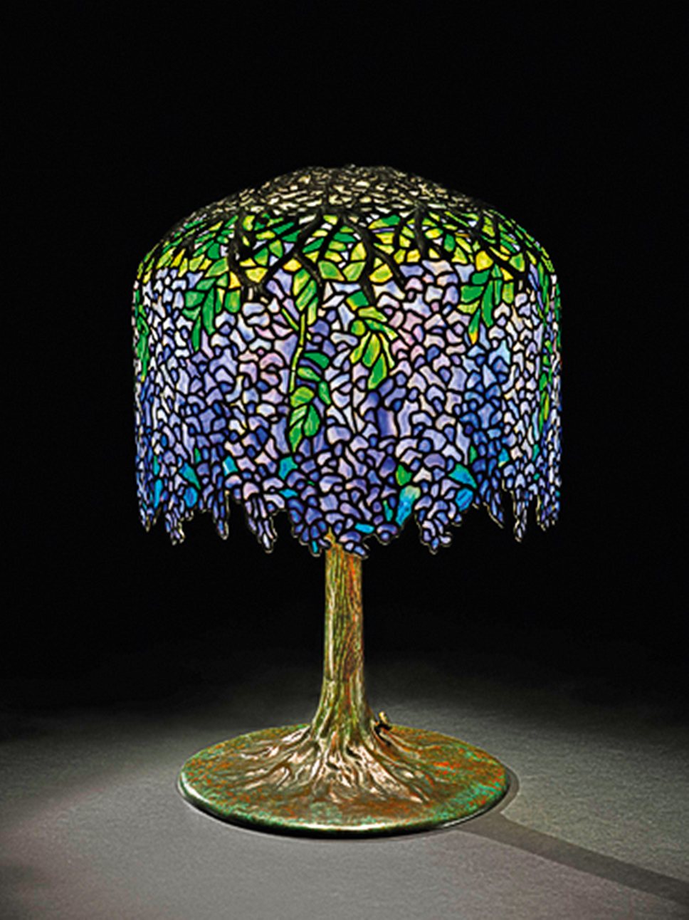 Лампа "Глициния", Tiffany Studios, около 1905 года. Sotheby's, эстимейт $600-800 тыс.
