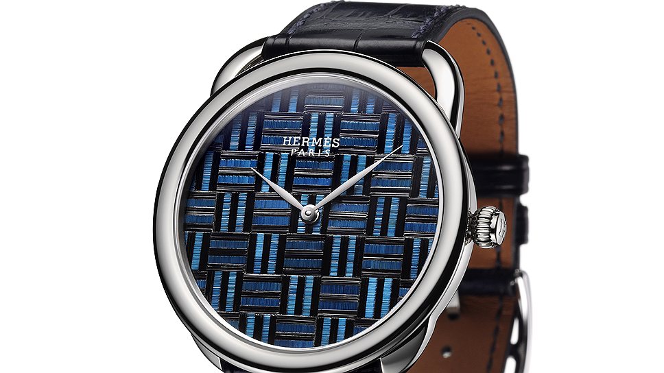 Hermes, часы Arceau Marqueterie de Paille | Hermes