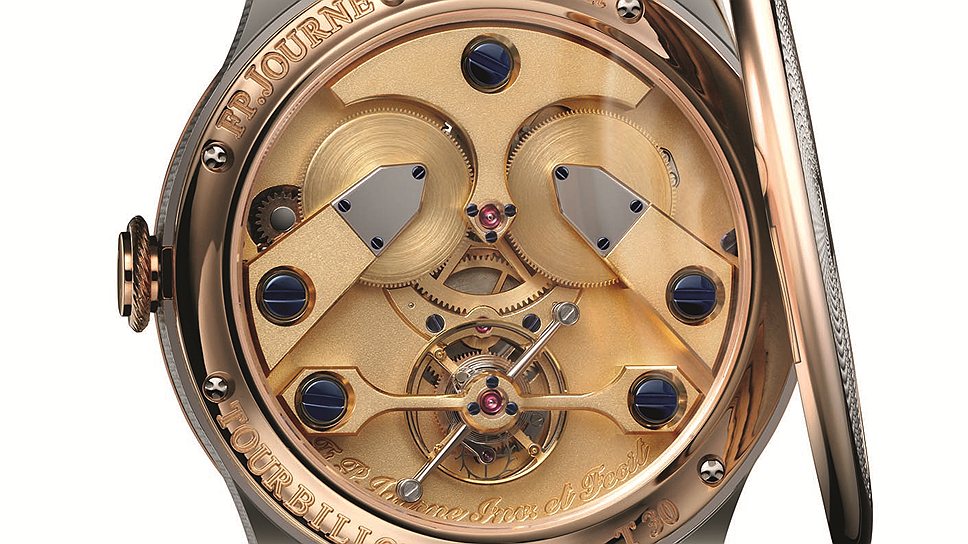Юбилейная модель Historic Anniversary Tourbillon, оборотная сторона корпуса