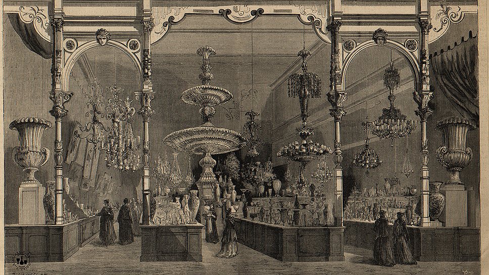 Baccarat на Всемирной выставке в Париже 1867 года, архивы Baccarat