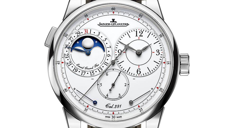 Jaeger-LeCoultre Duometre a Quantieme Lunaire и калибр JLC 381, 2014