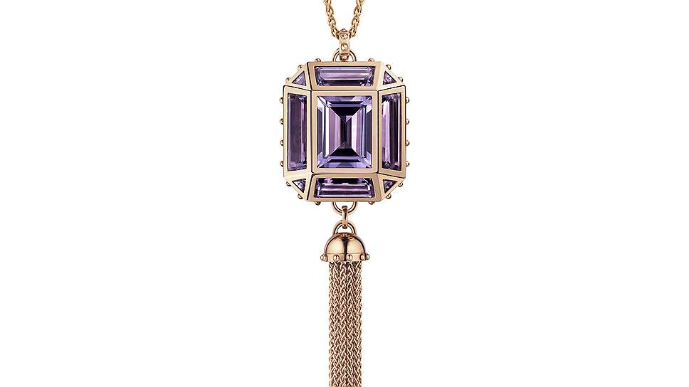 Колье из золота с аметистами, Louis Vuitton, Emprise, 2014  
