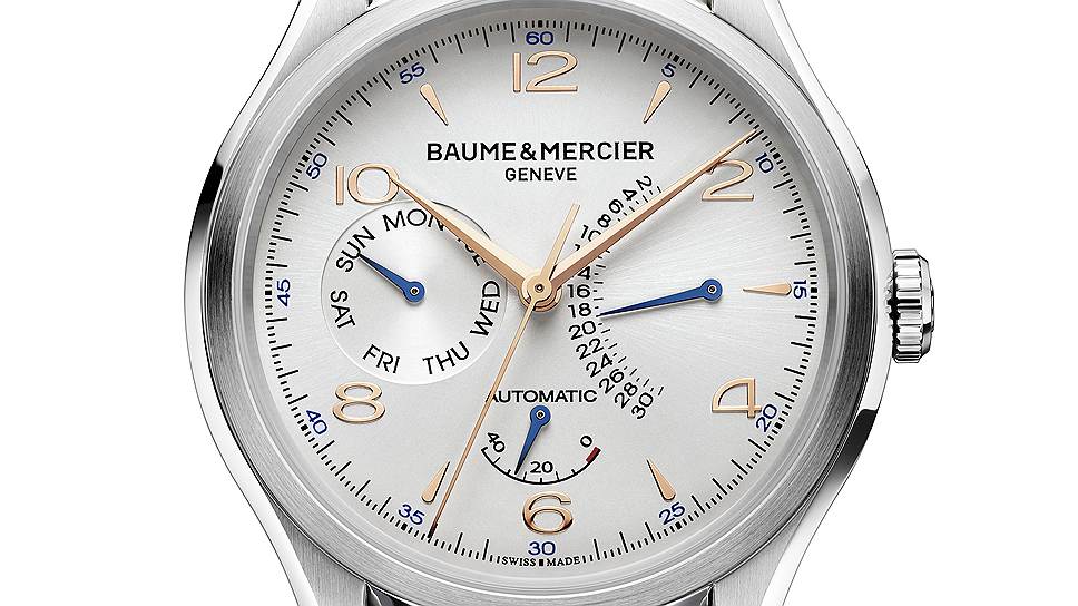Baume & Mercier, Clifton Retrograde Date, 2014