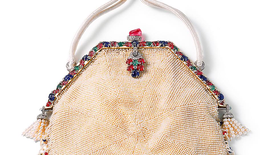 Вечерняя сумка Cartier в стиле тутти-фрутти, 1930 
