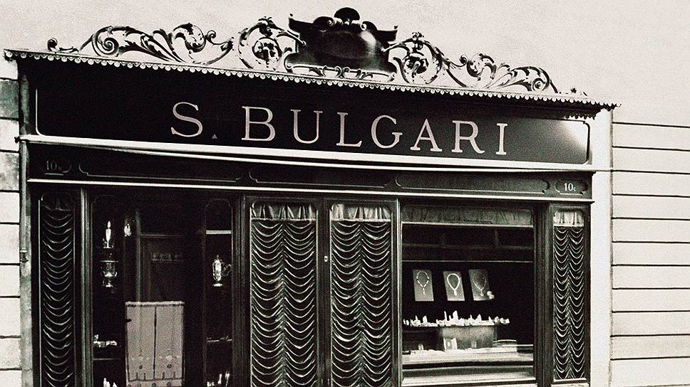 Фасад магазина Bulgari, вид с Via dei Condotti, 1920-е годы