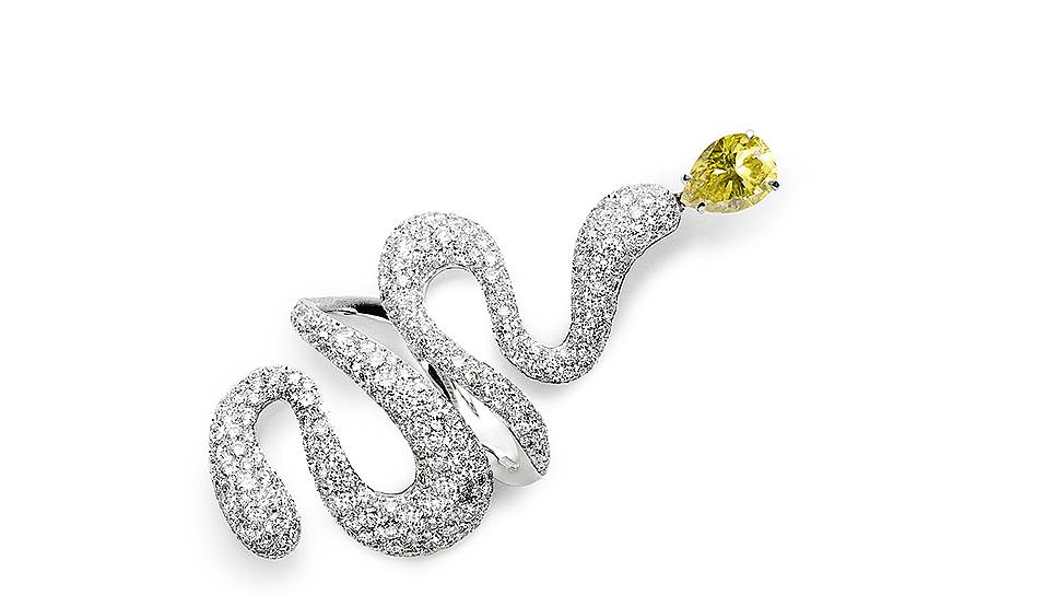 Antonini, кольцо Aurea, золото, бриллианты, Antonini