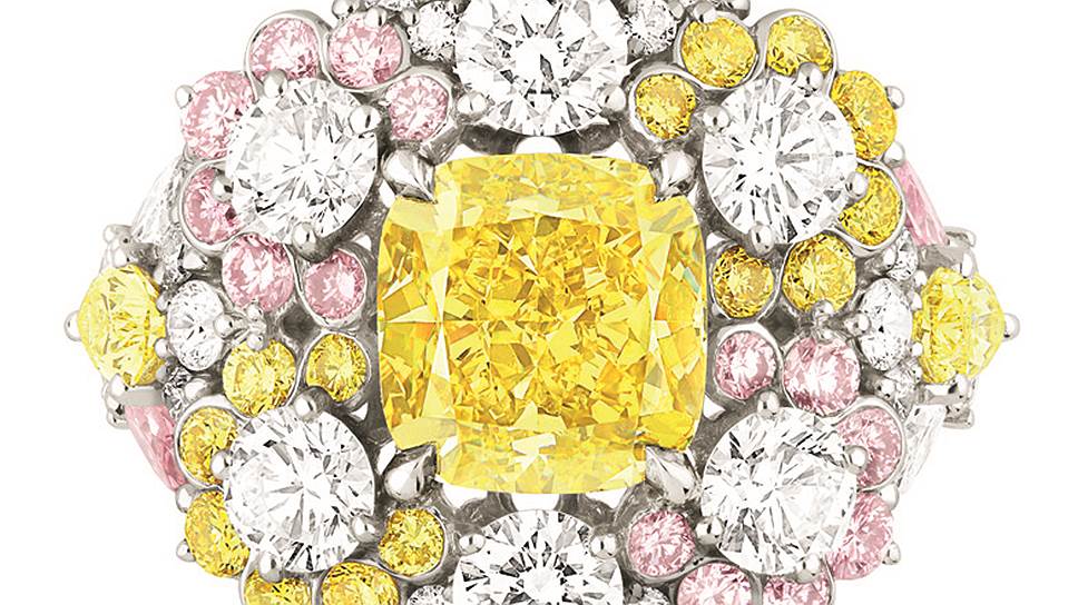 Dior Joaillerie, кольцо Cher Dior Etincelante, золото, бриллианты, Dior