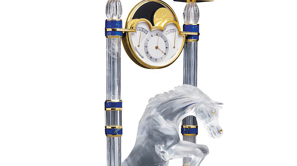 Daniel Roth Часы Mystery Clock №1, около 1990 года, проданы на торгах Sotheby’s в апреле 2013 года