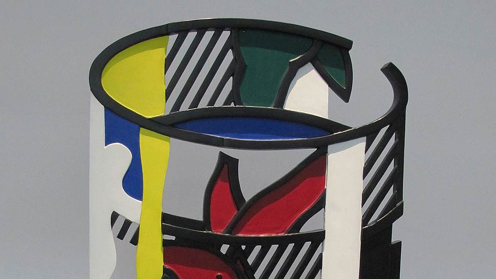 Рой Лихтенштейн, "Аквариум с красными рыбками", скульптура, 1978