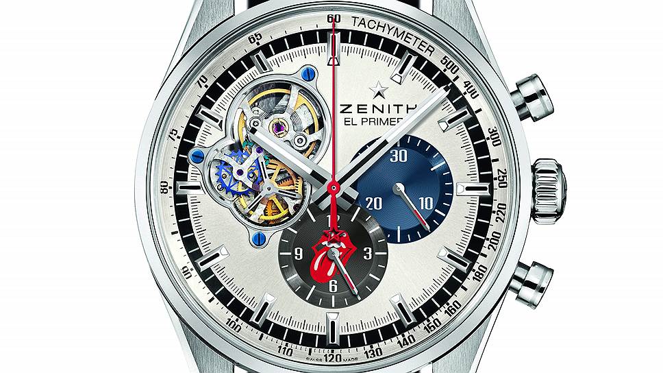 Только 250 поклонников Rolling Stones смогут купить часы Zenith El Primero Chronomaster 1969, созданные швейцарской мануфактурой в честь британской рок-группы