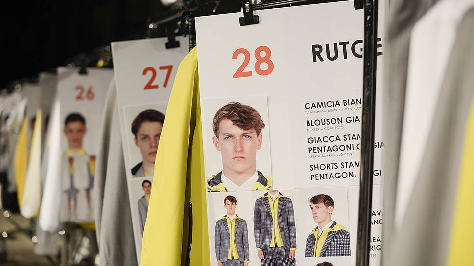 За кулисами презентации Z Zegna (Pitti Uomo 86, июнь 2014)