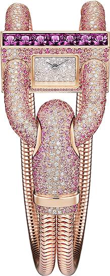 Van Cleef & Arpels, Cadenas Pavee Saphirs Roses, 2015