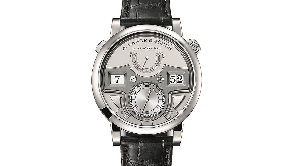 A. Lange & Soghe, Zeitwerk Minute Repeater и один из самых сложный в истории марки калибр L043.55, кото- рый является сердцем этой модели, 2015
