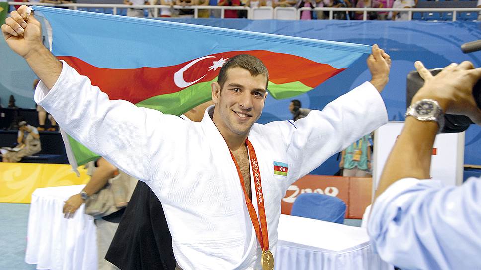 Дзюдоист Эльнур Мемедли, чемпион Олимпиады в Пекине  