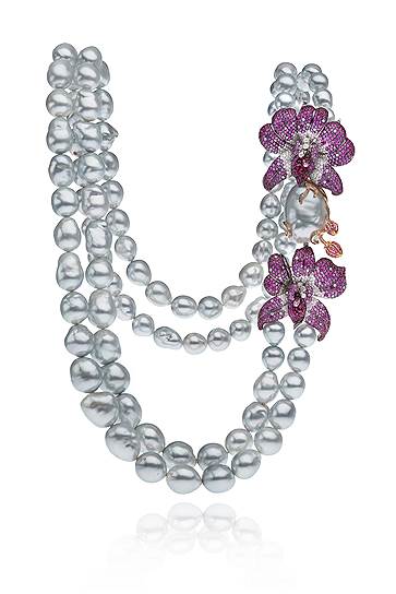 Autore, колье Curly Pinks