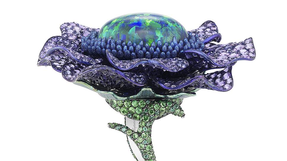 Chopard, кольцо Fleurs d'Opales