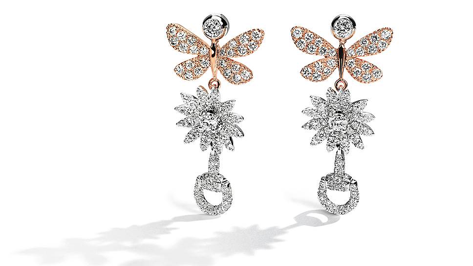 Gucci, серьги Flora