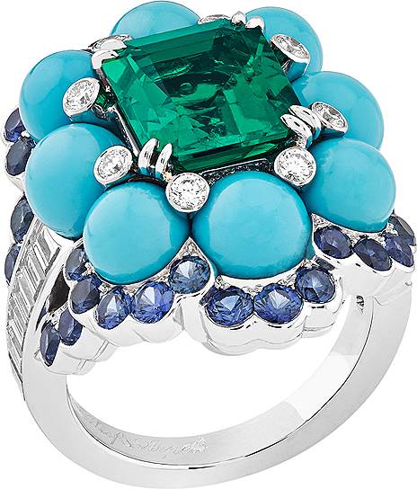 Van Cleef & Arpels, кольцо Seven Seas